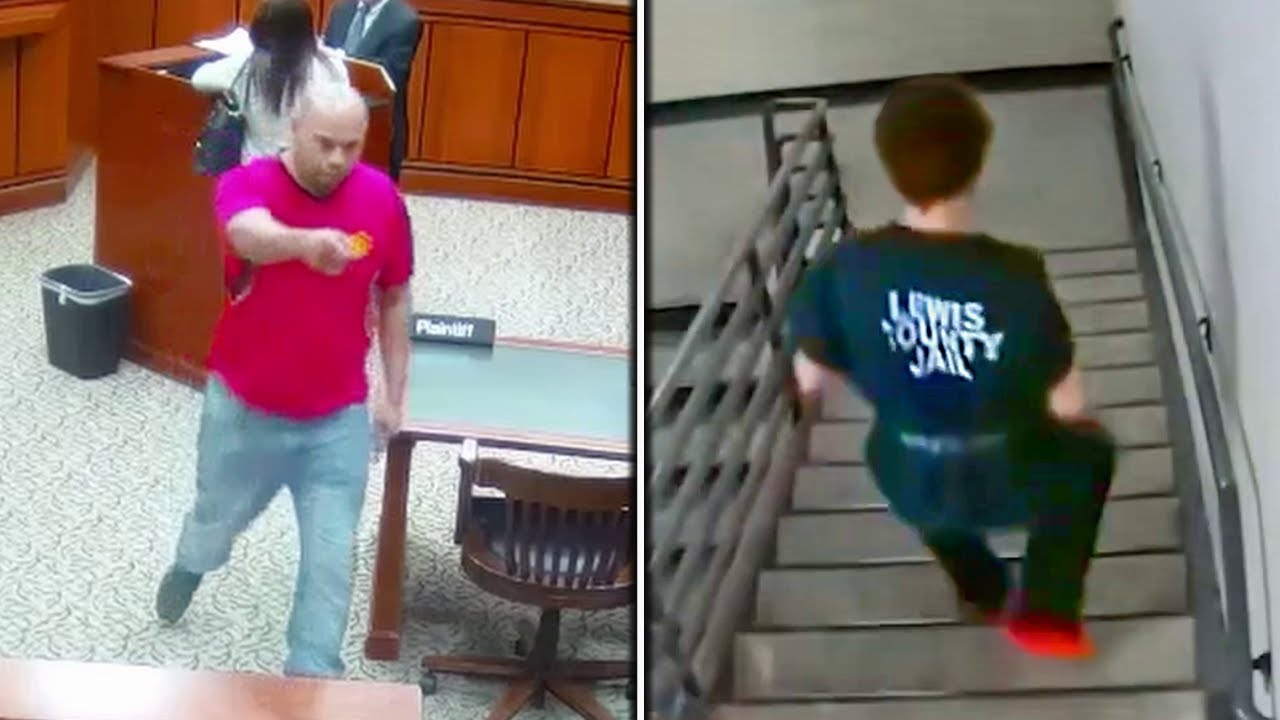 Top 5 WILDEST Courtroom Escapes