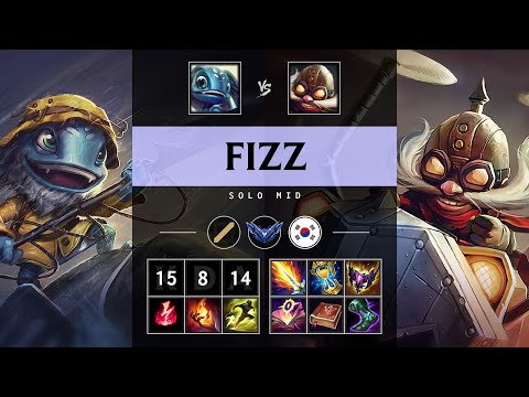 Fizz Mid vs Corki - KR Diamond Patch 25.17