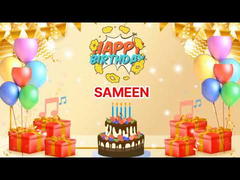 Happy birthday Sameen song Making their day extra special & filled with love #birthday #Sameen