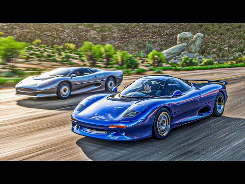 GOLIAS SEM FREIO COM DANO SIMULAÇÃO - FORZA HORIZON 5 (FF)