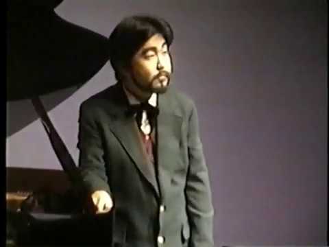 １９９７年１月　第３回堀部一寿バリトンリサイタル『冬の旅』　にて