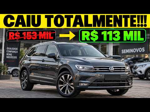 5 SUVs GRANDES QUE ERAM CAROS DEMAIS E HOJE CUSTAM MENOS QUE T-CROSS 0KM