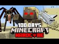 I Survived 100 Days In A DESERTED WASTELAND In Minecraft And Here S What Happened