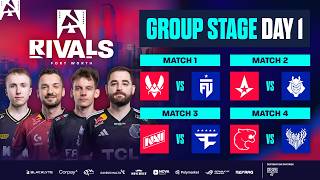 BLAST Rivals Fort Worth, Day 1 - Vitality vs FUT, Astralis vs G2, NAVI vs FaZe, FURIA vs GamerLegion