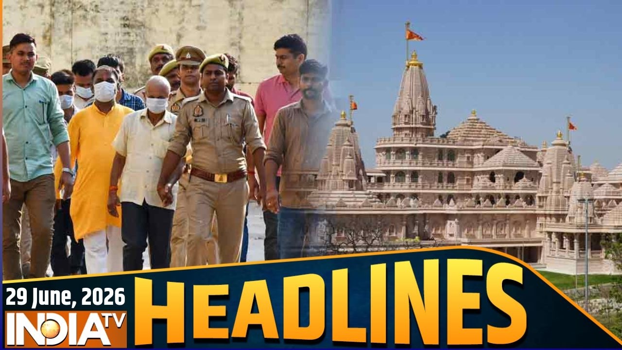 Headlines: चढ़ावा चोरी के मिले सबूत, आज कोर्ट में पेशी | Ram Mandir Dona