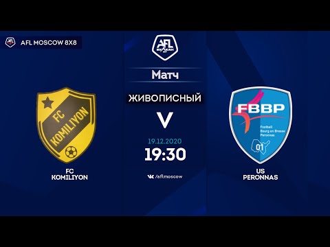 AFL20. France. Ligue 3. Day 14. FC Komiliyon - US Peronnas