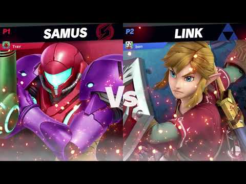 Scarlet Smash Online: Fall 2020 #1 - Travisty (Samus) vs benji (Link) - Winner's Semifinals