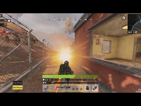 2-player squad vs. 8 shotgun players, Battle Royale