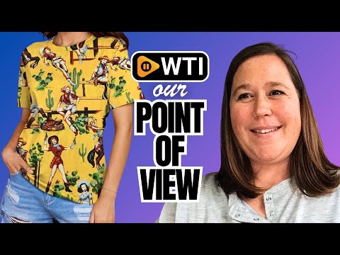 Graphic Shirts for Women Cactus Desert Graphic Tees Short Sleeve Tops - WTI product video review