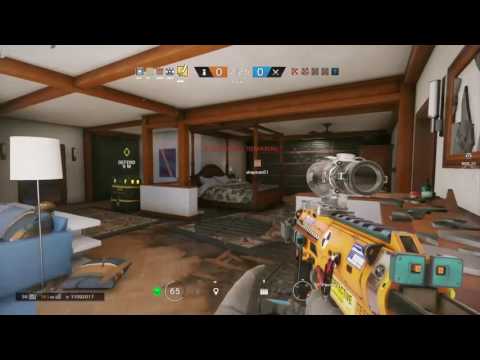 Rainbow six seige testing Bandit+suppressor |رينبو 6 تجربت الباندت+الكاتم