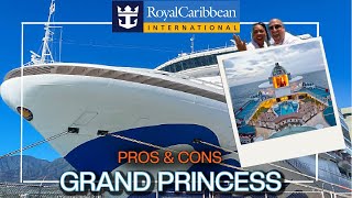 PRO’s & CON’s Grand Princess | Our Honest Full Review 🌟Princess Cruise Line