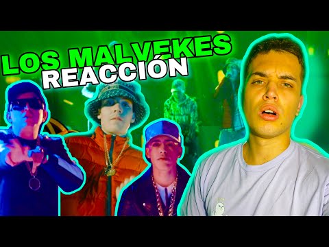 (REACCIÓN) LOS MALVEKES (Video Oficial) - MARCIANEKE x CRIS MJ x SIMON LA LETRA x STARS MUSIC CHILE