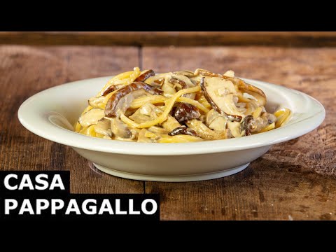 Pasta panna e funghi