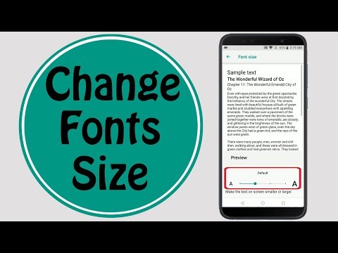 How To Change Fonts Size on Asus Zenfone Max Pro M1