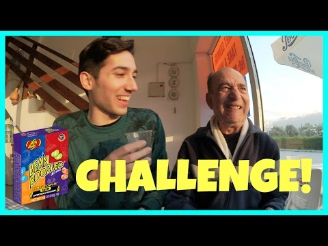 BEAN BOOZLED CHALLENGE WITH GRANDAD!