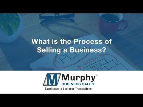 What is the process of selling a business?