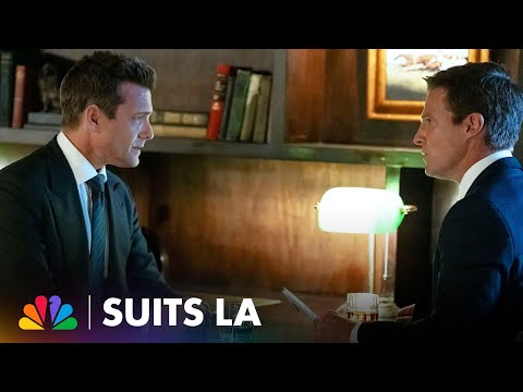 Ted and Harvey Argue | Suits LA | NBC