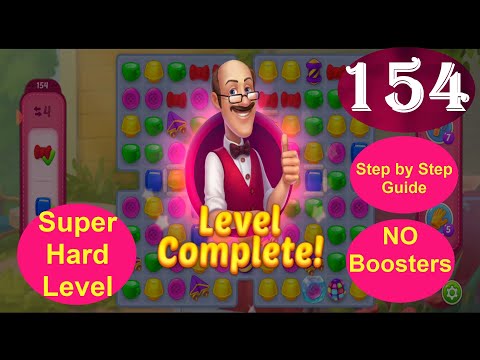 Homescapes Level 154 - [2021] [HD]  solution of Level 154 on Homescapes [No Boosters]