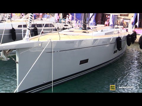 2022 Grand Soleil 48 Sail Yacht - Deck Walkaround Tour - 2021 Cannes Yachting Festival