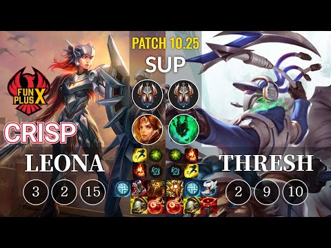 FPX Crisp Leona vs Thresh Sup - KR Patch 10.25