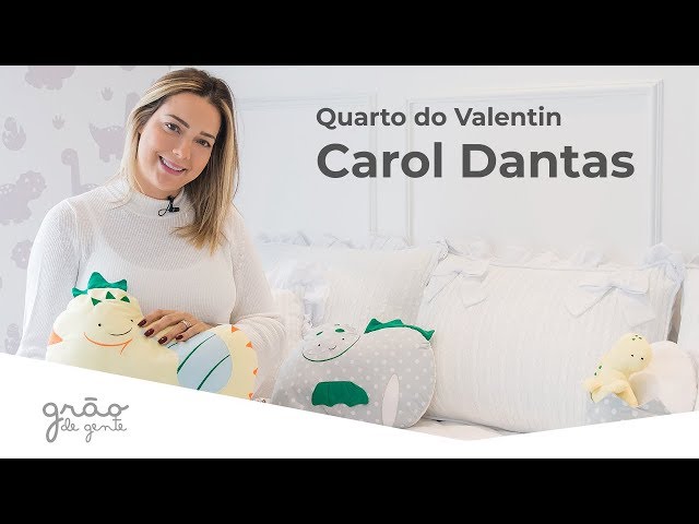 CAROL DANTAS ESCOLHE TRICOT PARA QUARTO DO VALENTIN | GRÃO DE GENTE