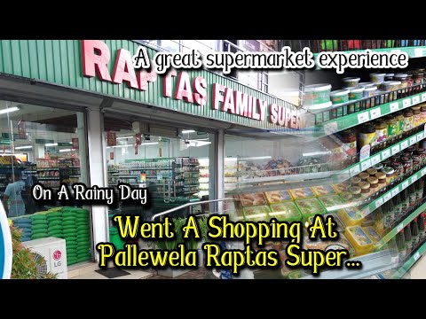 Went Shopping At Pallewela Raptas Super | A Supermarket Experience 🛻