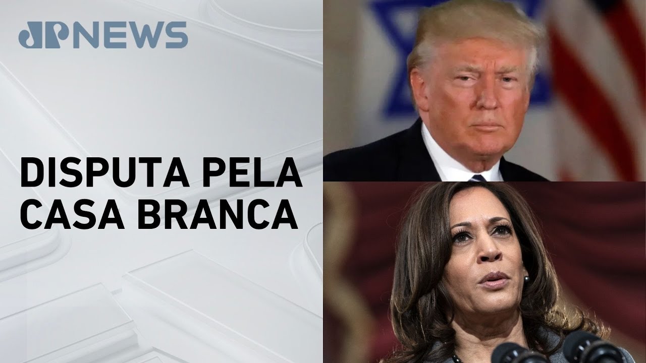 Entenda trajetória política de Donald Trump e Kamala Harris até chegar nas eleições dos EUA