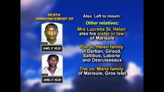 Daniel St. Helen ~ Long Obituary