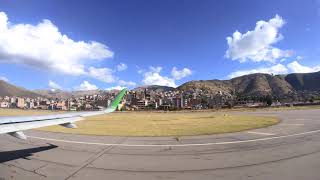 SKY Airlines - Departing Cusco Peru - a320neo - Beautiful View - Take Off