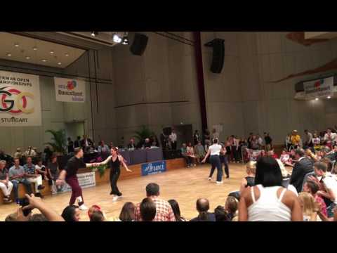 European Championship Boogie Woogie 2016 Hope Round Heat 2 - Raphael & Sandra