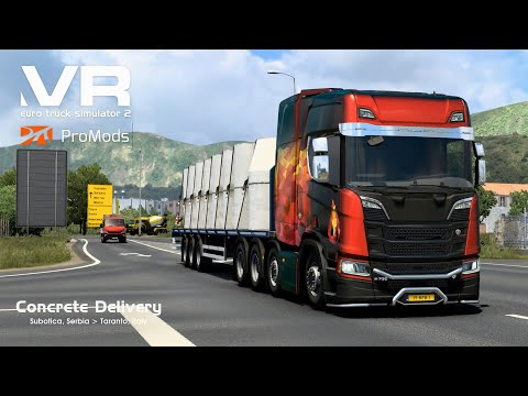ETS2 PROMODS VR -  Subotica, Serbia to Taranto, Italy | Euro Truck 2 | Oculus/Meta Quest 2