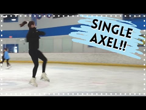 How To Do A Single Axel! - Tips For Beginners - Figure Skating Tutorial