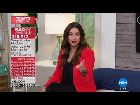 HSN | Sleep Number Mattresses Premiere 08.05.2018 - 02 PM