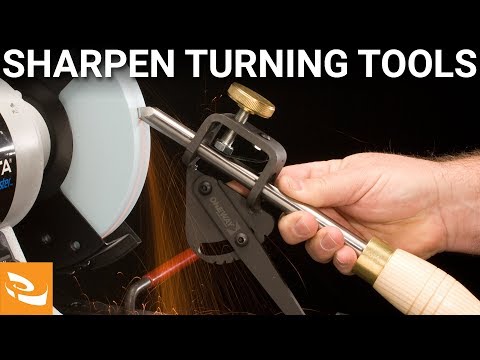 How to Sharpen Traditional Woodturning Tools on a Bench Grinder