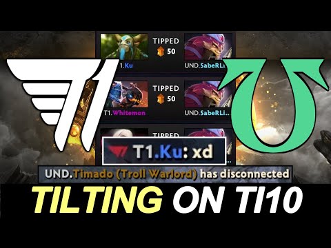 Kuku Allchat "xd" — T1 tilting Team UNDYING on TI10