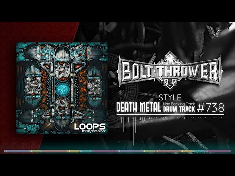 Death Metal Drum Track / Bolt Thrower Style / 140 bpm