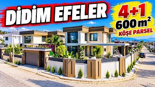 BU VİLLA ÇOK KONUŞULACAK 600 m2 4+1 ZEMİN KAT ODALI GENİŞ BAHÇELİ FULL EŞYALI 