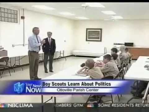 Rep. Latta speaks to Boy Scouts in Ottoville