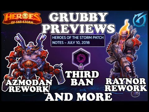 Grubby | Heroes of the Storm - Patch Note Preview - 10th July 2018 - Hero League Update!