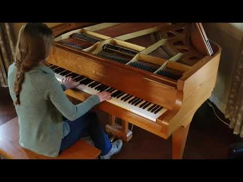 Flight of the Albatross on piano. (Fiona Joy Hawkins)