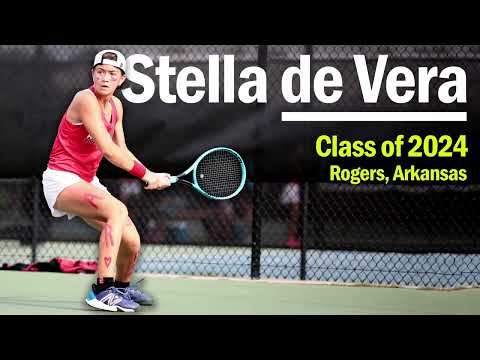 Stella de Vera - Class of 2024 Tennis Recruitment Video