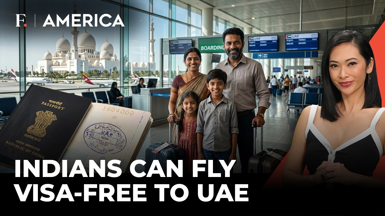 Abu Dhabi Offers Free UAE Visa to Indian Tourists: Who Can Apply? | Firstpost America | N18G