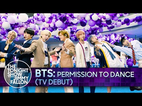 BTS: Permission to Dance (TV Debut) | The Tonight Show Starring Jimmy Fallon