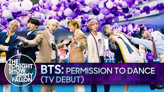 BTS: Permission to Dance (TV Debut)  The Tonight S