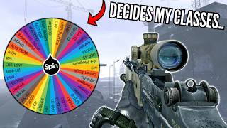 i let a random wheel decide my classes... (MW2 nuke challenge)