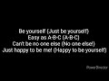 Fugees Just Happy To Be Me Lyrics