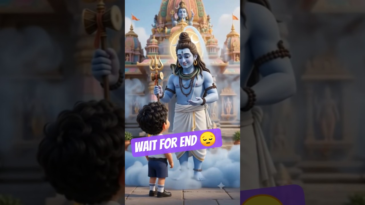 🙏 छोटे बच्चे की सच्ची भक्ति ने कर दिया चमत्कार! 😭❤️#trending #ytshorts # #youtuberchannel#yt#shorts