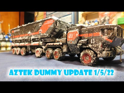 Aztek Dummy Update 1/5/22 - Wandering Earth Truck  - Part 2