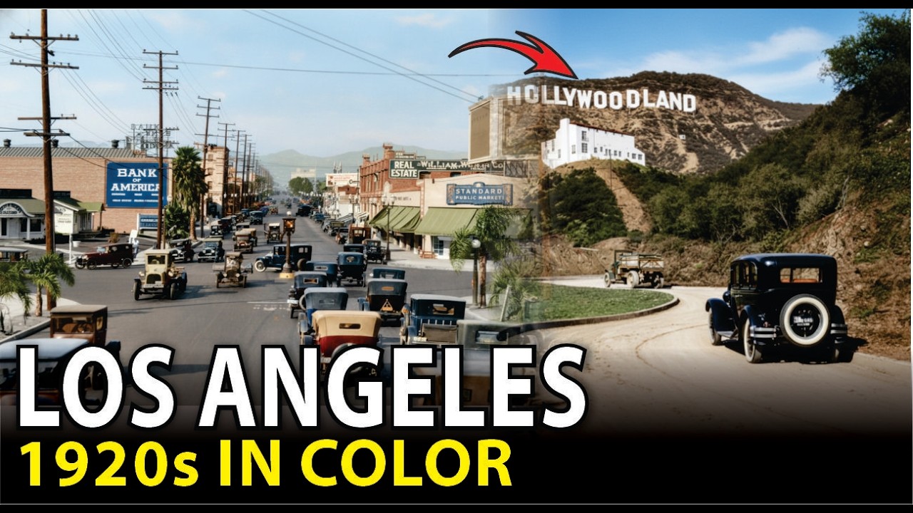 9 Gallons for $1? Rare Colorized Glimpses of 1920s Los Angeles.