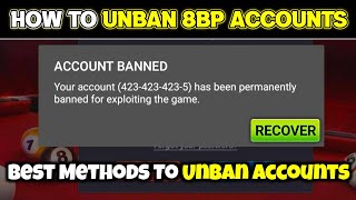 How To "UNBAN" 😲 Your 8 Ball Pool Account | Best Method To Unban Your Account ❤️